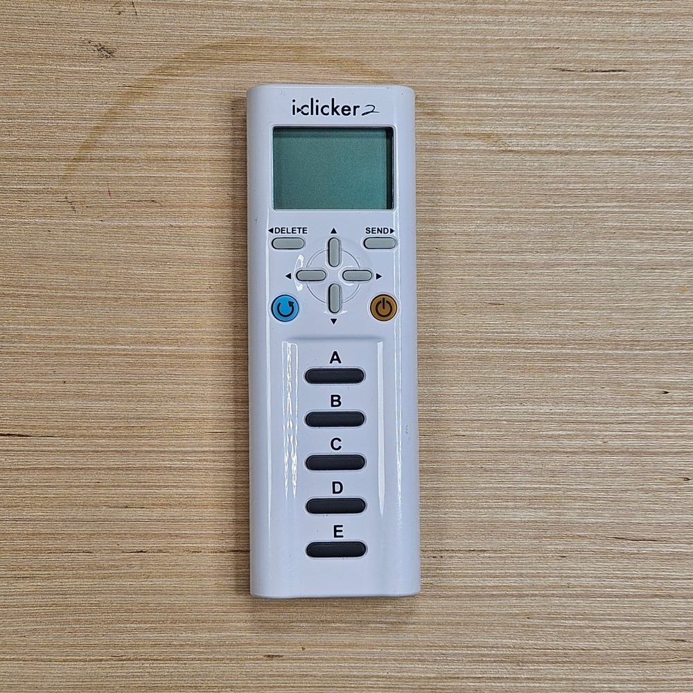 iClicker 2 Student Remote White Classroom Response System A97E71A6